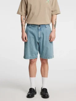 Outlet Trygve Selvede Denim Shorts, , L Shorts