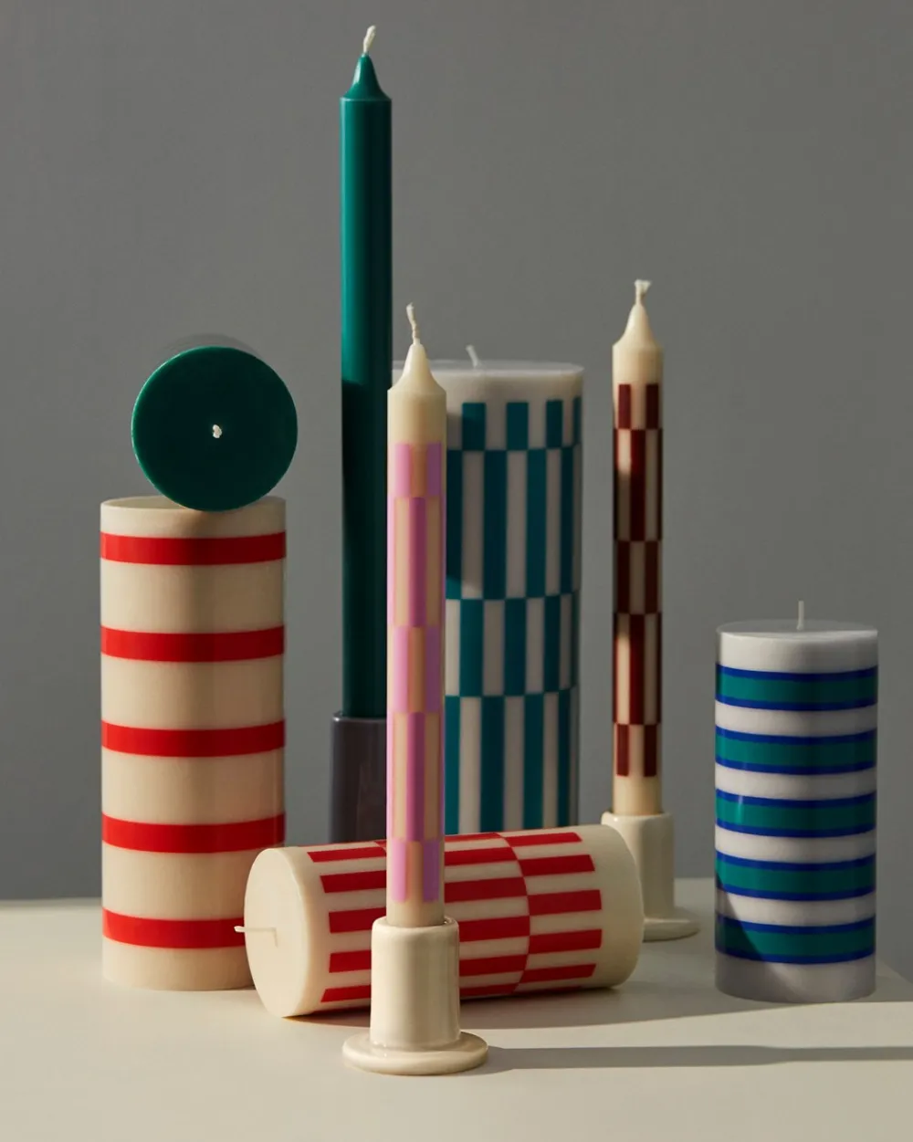 HAY Tube Lysestage,- Lysestager & Lys