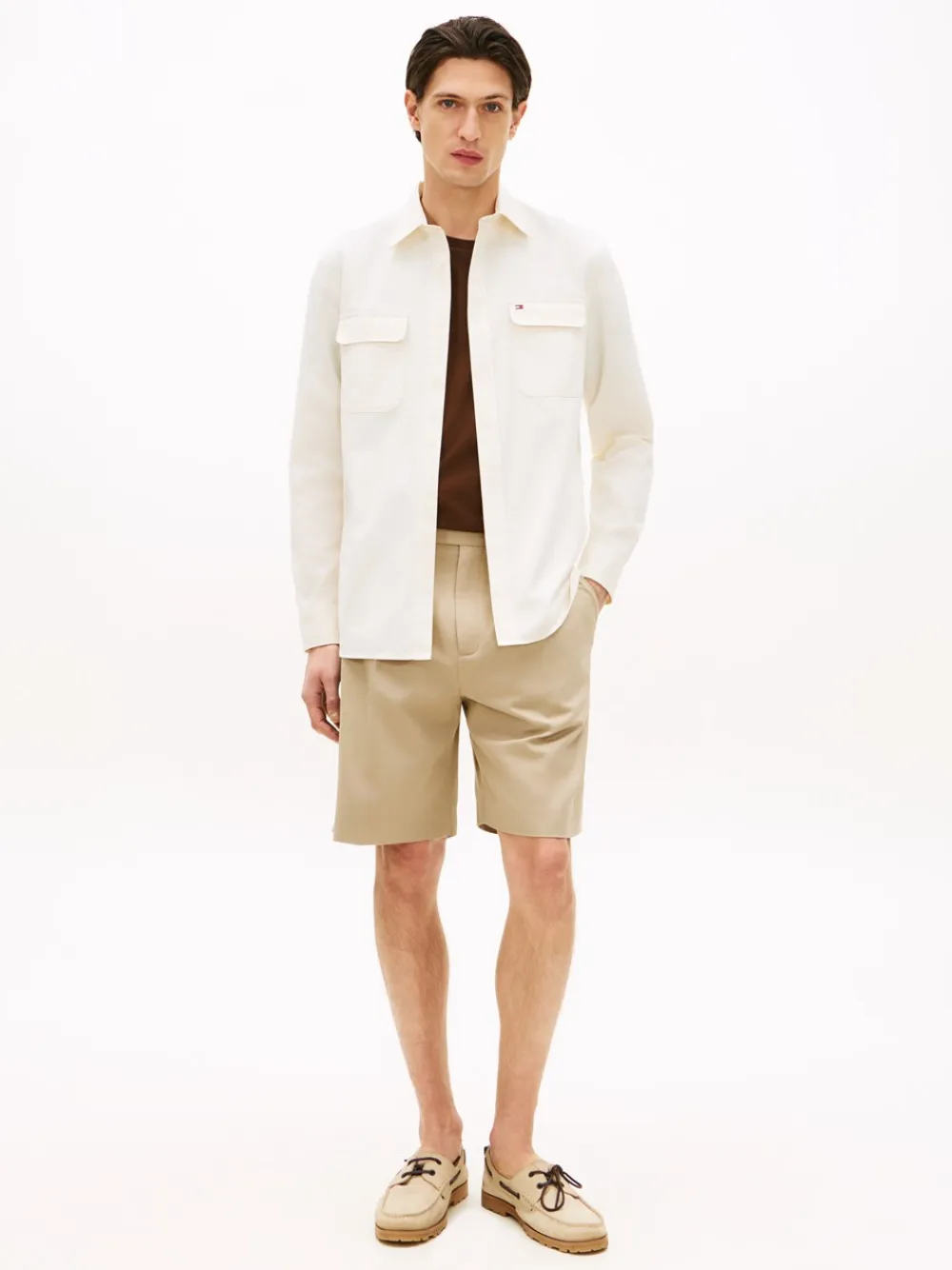 Tommy Hilfiger Twill Regular Overshirt, , XXL- Overshirts