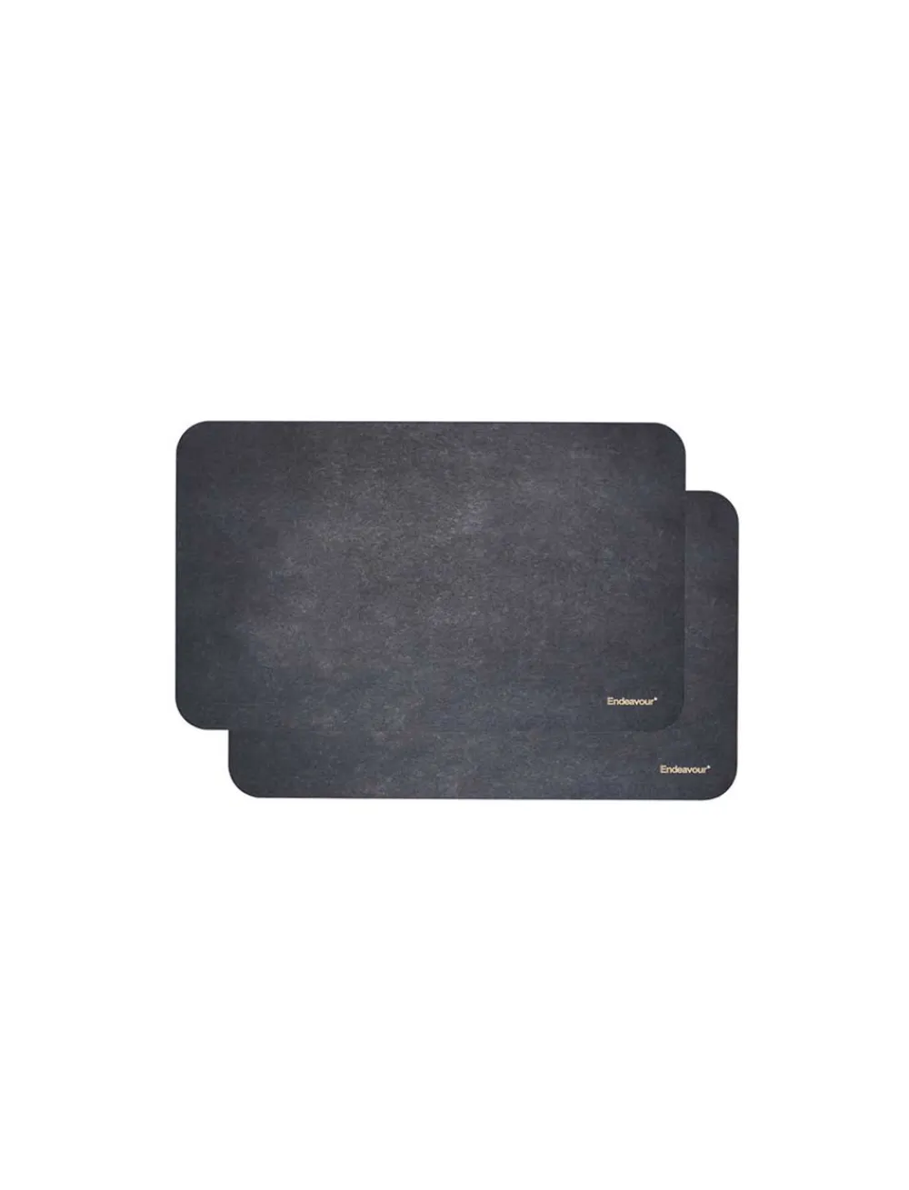 Endeavour Twin Boards Skærebrætter, Sort, 23,5x35,5 cm- Køkkentilbehør & -Redskaber