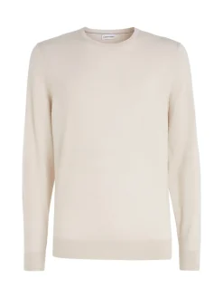 Calvin Klein Uld Striktrøje, , XL- Strik