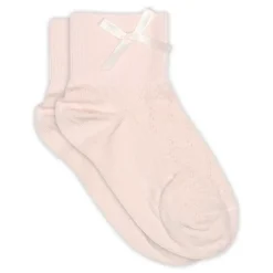 MP Denmark Una Short Bow Strømper, , 37-39-Børn Sokker & Strømper