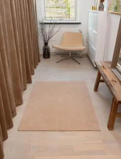 Outlet Unicolor Gulvtæppe, , 90x130 cm Gulvtæpper|Dørmåtter