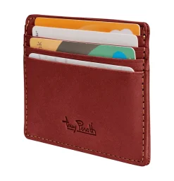 Tony Perotti Vegetale Leather Kortholder,- Tasker
