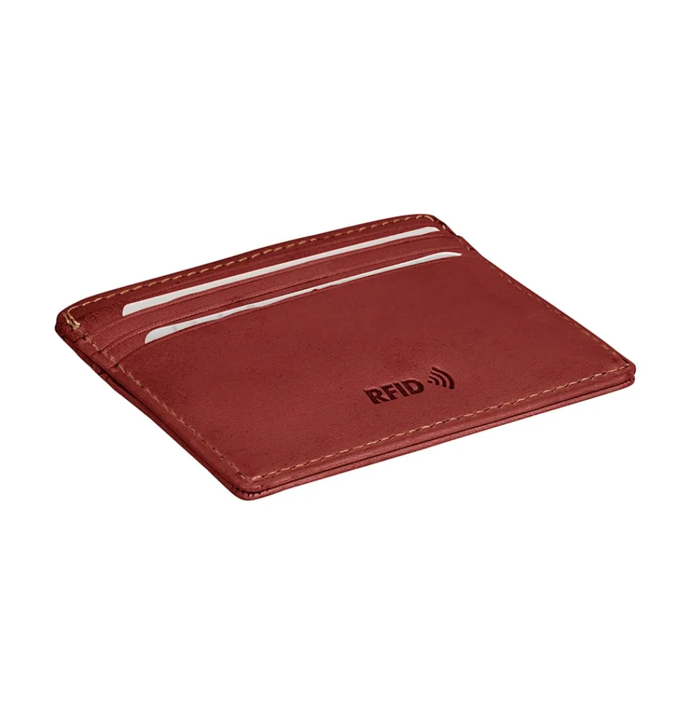 Tony Perotti Vegetale Leather Kortholder,- Tasker