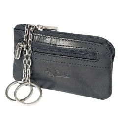 Tony Perotti Vegetale Leather Zippered Nøglepung,- Tasker