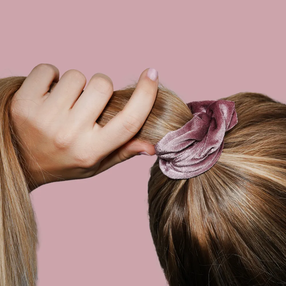Clearance Velour Scrunchies Tilbehør Til Hår
