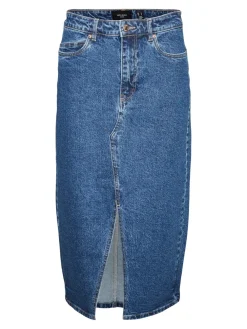 Vero Moda Veri Denimnederdel, , M-Dame Nederdele