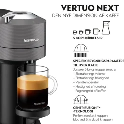 Clearance Vertuo Next Kaffemaskine, Køkkenmaskiner