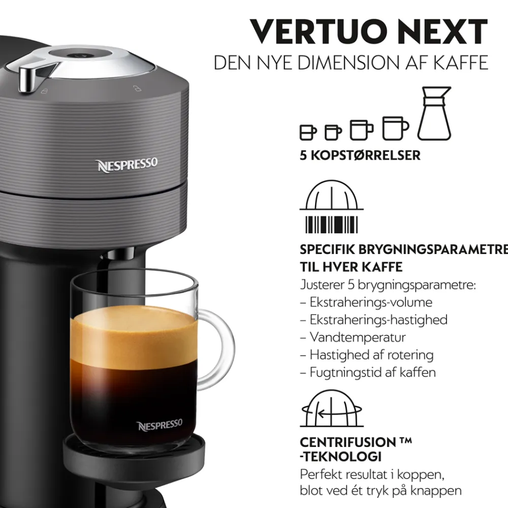Clearance Vertuo Next Kaffemaskine, Køkkenmaskiner