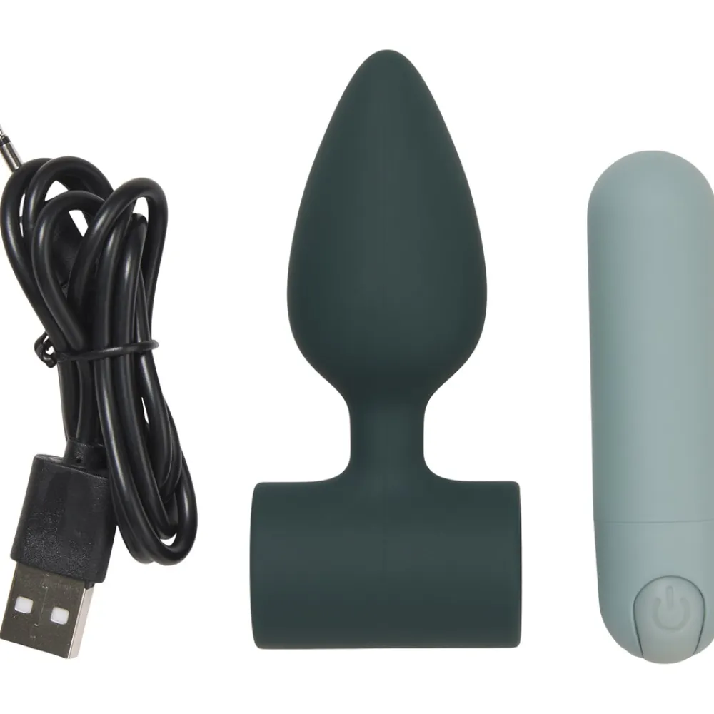 Hot Vibrerende Medium Butt Plug Sexlegetøj