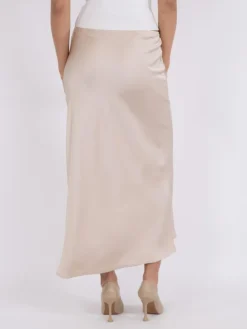 Online Vicky Heavy Sateen Nederdel, , 40 Dame Nederdele