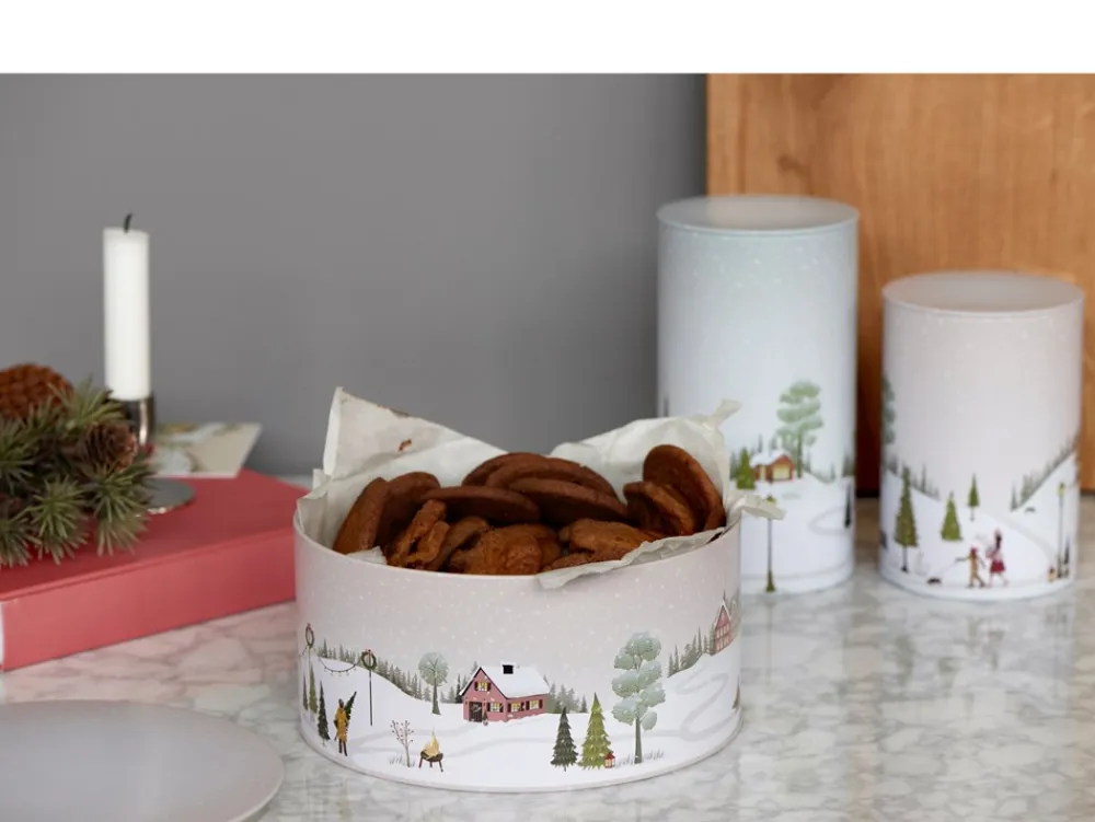 New Vinter Kagedåse, Opbevaring|Bagning