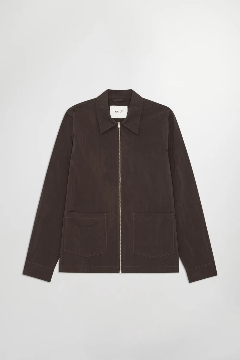 NN. 07 Virgil Zip Overshirt, , XXL- Overshirts