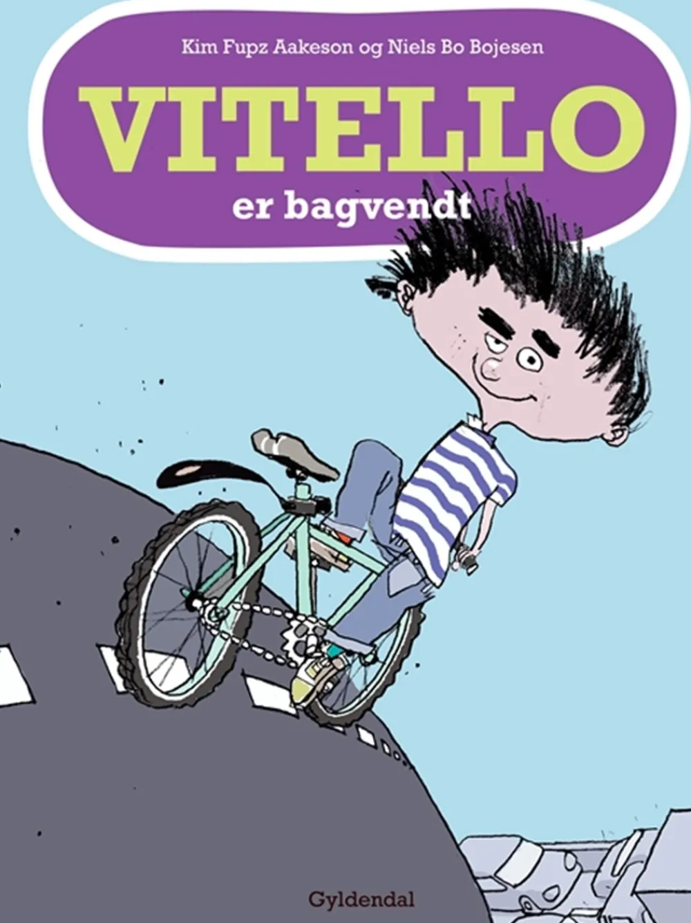 Gyldendal Vitello Er Bagvendt - Vitello #9-Børn Børnebøger|Børnebøger