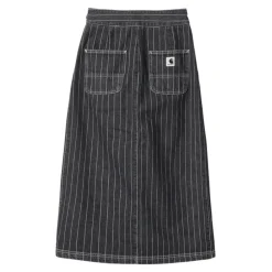 Online W' Orlean Nederdel, Black/White (Stone Washed), XS Dame Nederdele