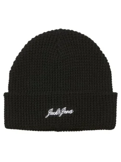 Jack&Jones Waffle Beanie, , One size- Huer & Kasketter