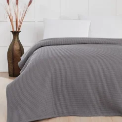 By Skagen Waffle Sengetæppe, , 240x260 cm- Sengetæpper
