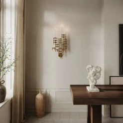 Stoff Nagel Wall Hanger Lysestage Vægophæng,- Lysestager & Lys