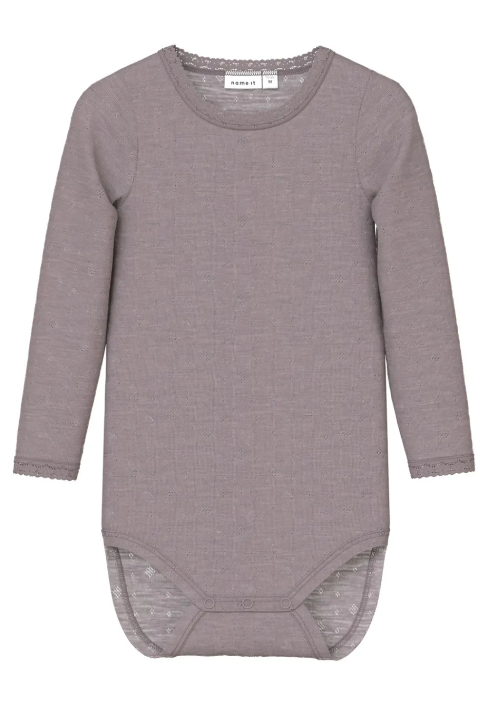 Wang Wool Needle Body, , 98 cm Børn Bodies & Heldragter