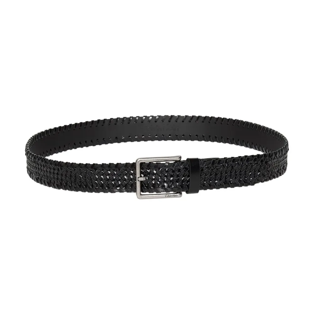 New Warmth Buckle Braided Bælte, , 95 cm Bælter