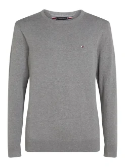 Tommy Hilfiger Wcc Essential Crew Neck Striktrøje, , XL- Strik