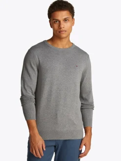 Tommy Hilfiger Wcc Essential Crew Neck Striktrøje, , XL- Strik