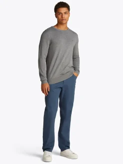 Tommy Hilfiger Wcc Essential Crew Neck Striktrøje, , XL- Strik