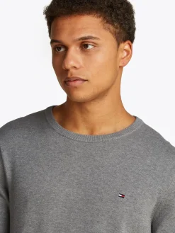 Tommy Hilfiger Wcc Essential Crew Neck Striktrøje, , XL- Strik