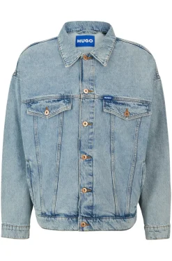 Hugo Blue Wes Denimjakke, , S- Jakker & Frakker
