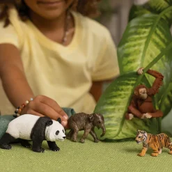 Schleich Wild Life Asia Startsæt-Børn Legetøjsfigurer & Klodser
