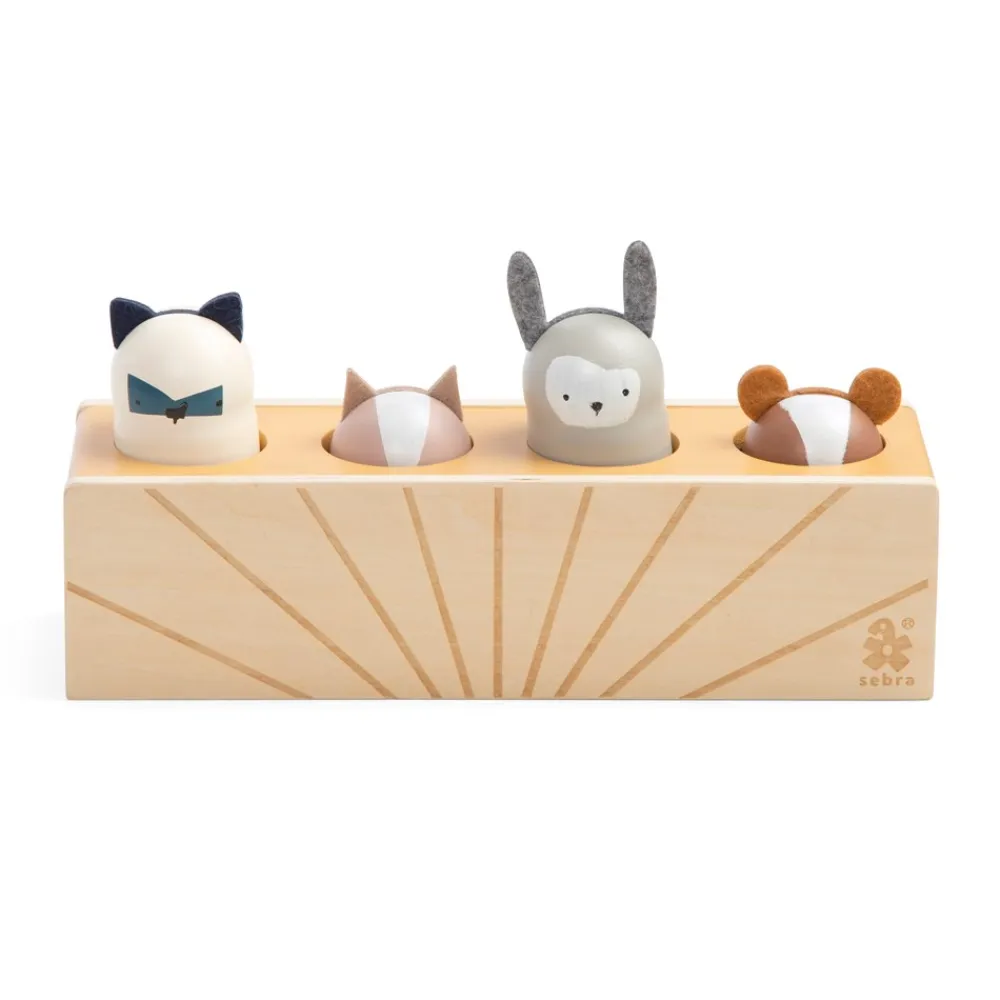 Sebra Woodland Pop Up Legetøj-Børn Babylegetøj