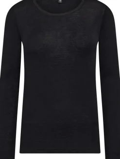 Hot Wool Langærmet T-Shirt, , S Dame T-Shirts & Toppe