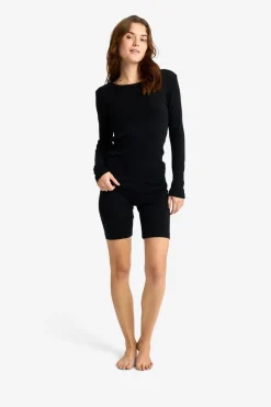 Hot Wool Langærmet T-Shirt, , S Dame T-Shirts & Toppe
