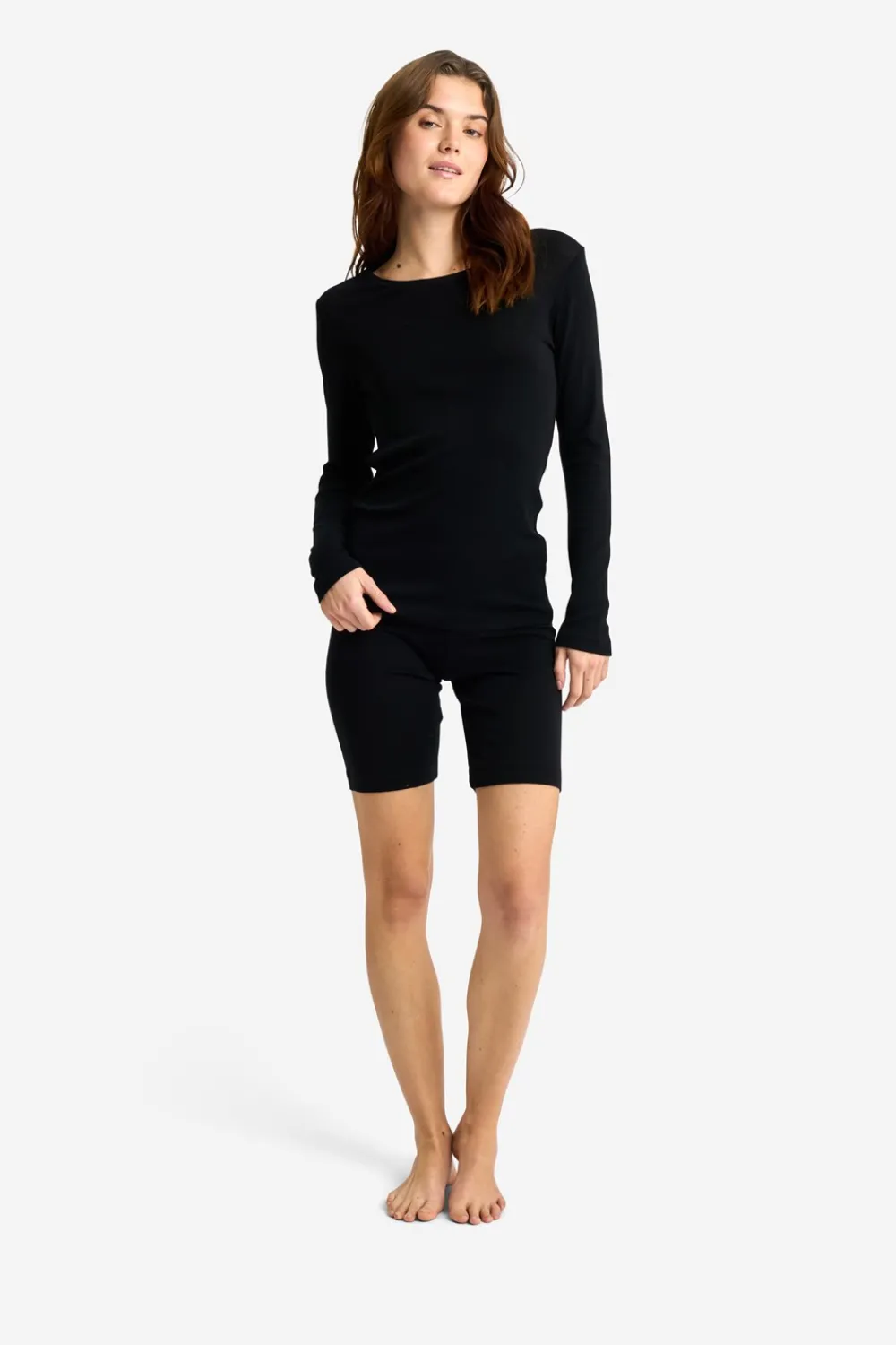 Hot Wool Langærmet T-Shirt, , S Dame T-Shirts & Toppe