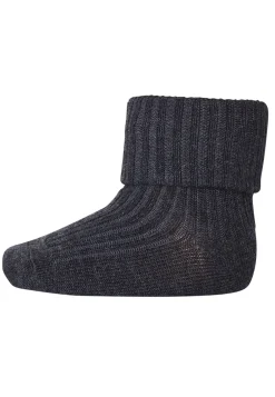 Clearance Wool Rib Baby Strømper, , 25-28 Børn Sokker & Strømper