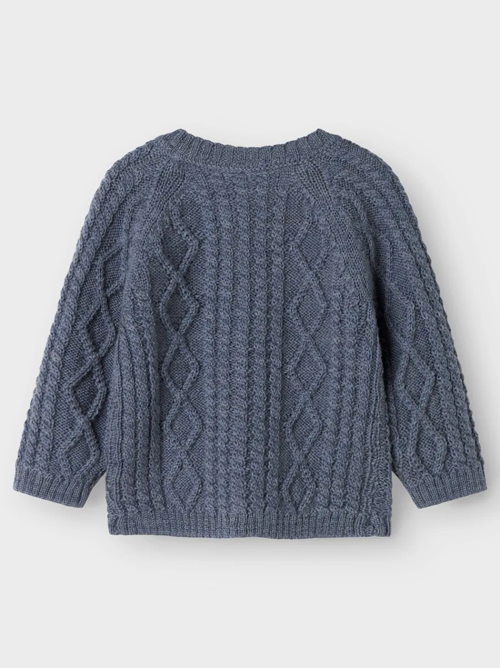 Outlet Wrilla Wool Knit Cardigan, , 56 cm Børn Cardigans