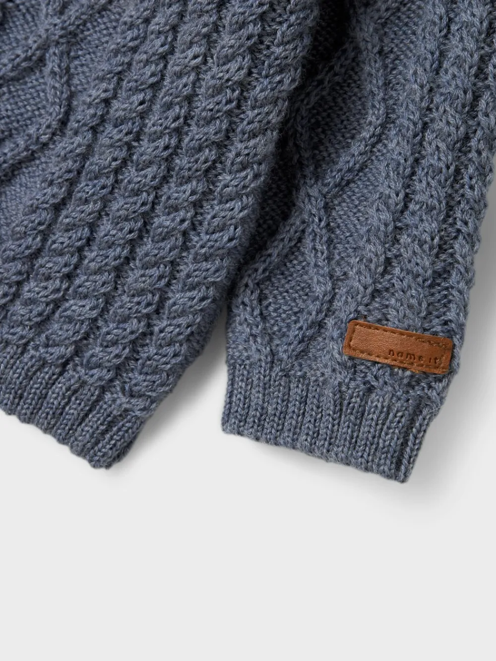Outlet Wrilla Wool Knit Cardigan, , 56 cm Børn Cardigans