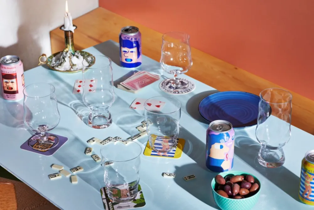 Hot X Mikkeller 2-pak Universalt Ølglas, , 40 cl Glas