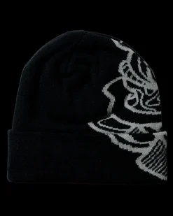 Woodbird Yan Lion JQ Fold Beanie, , One Size- Huer & Kasketter