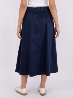 Neo Noir Yara Poplin Nederdel, , 38-Dame Nederdele