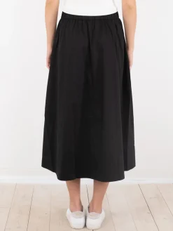Neo Noir Yara Poplin Nederdel, , 40-Dame Nederdele