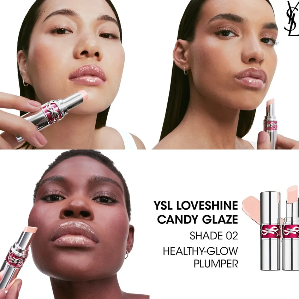 Yves Saint Laurent YSL Loveshine Candy Glaze Lipgloss Stick,- Læber