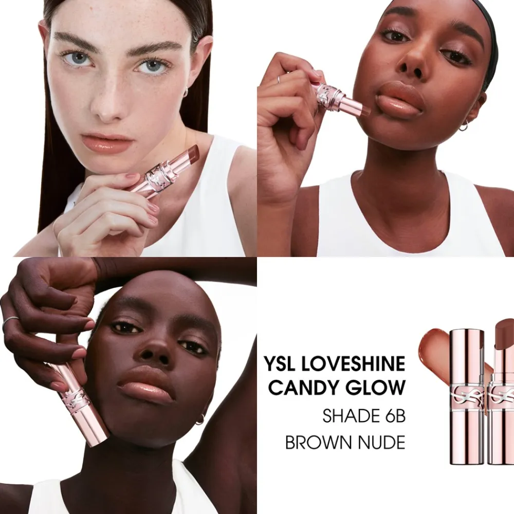 Online YSL Loveshine Candy Glow Tinted Lip Balm, Læber