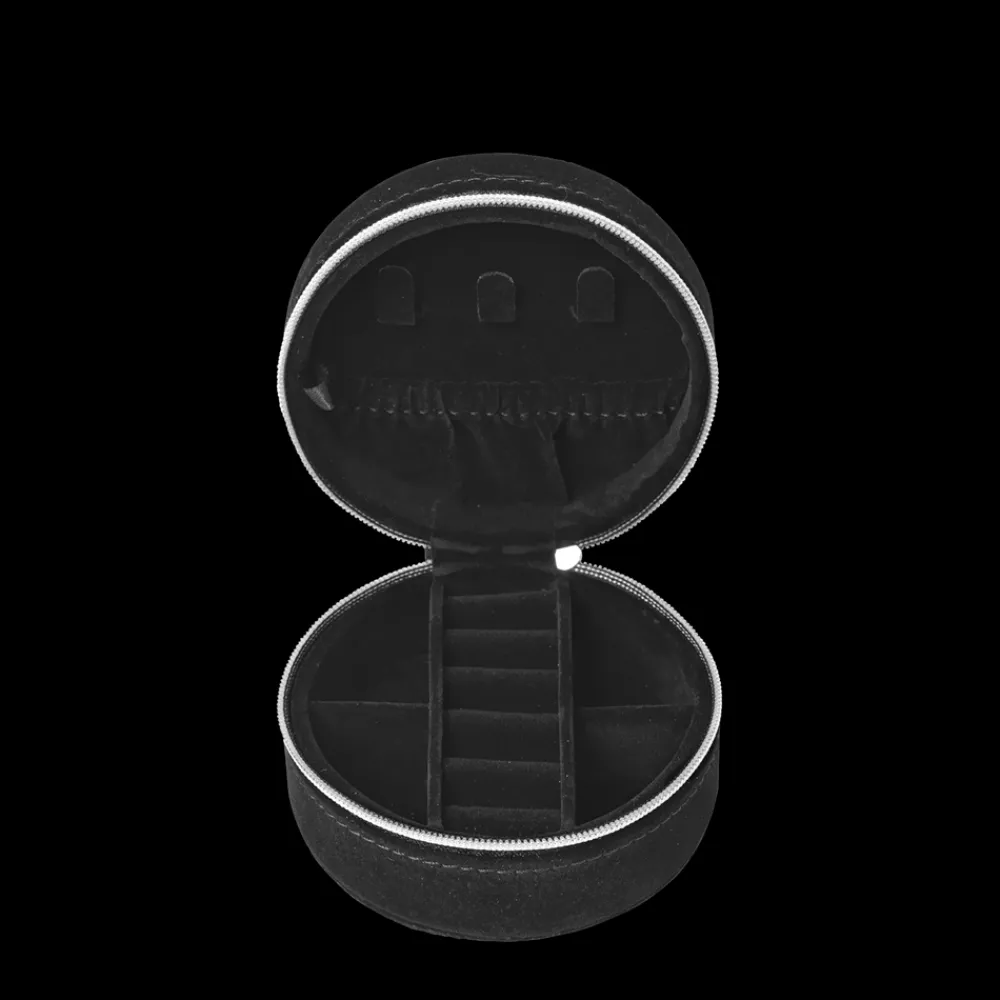 Hot Z Jewelry Zip Round Smykkeboks, Dame Smykkeskrin