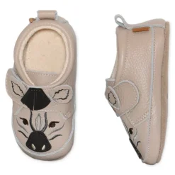 MELTON Zebra Leather Hjemmesko, , 24/25-Børn Futter & Hjemmesko