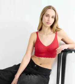 Online Zero Feel Bliss Festive Bralette, , M Dame Lingeri