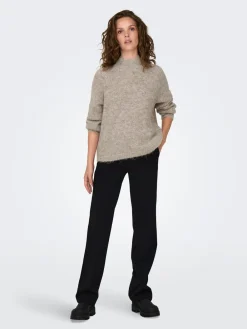 Outlet Zoey Life Striktrøje, , L Dame Strik & Sweatshirts